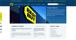 Desktop Screenshot of investors.bestbuy.com